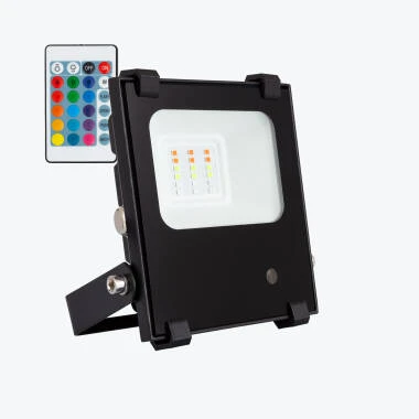 Schijnwerper LED RGB 10W 135lm/W IP65 HE PRO Dimbaar