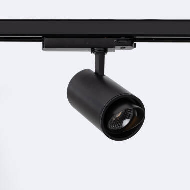 Lištový LED Reflektor Třífázový 30W Fasano s Clonou Stmívatelný Flicker-Free Černý