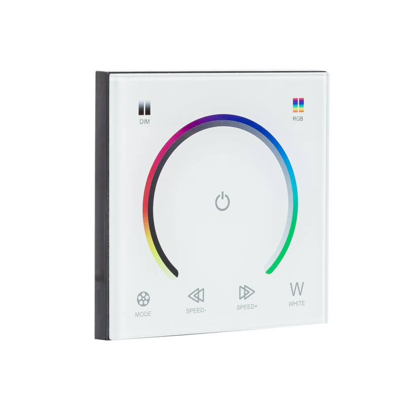 Afbeelding van Controller Regelaar Wand  Touch voor LED strip 12/24V DC RGB