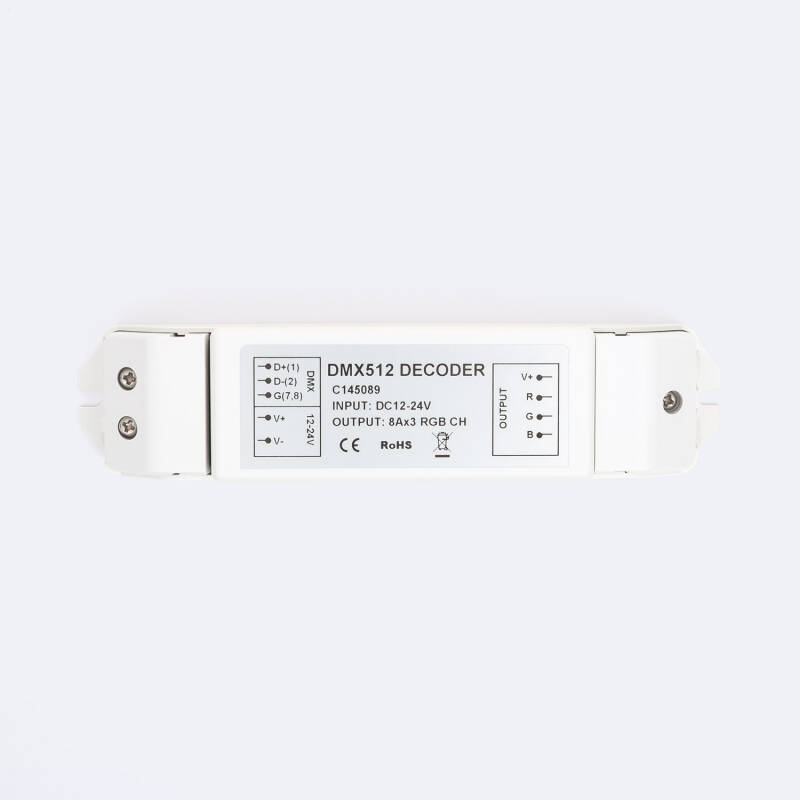 Bild von Controller RGB DMX512 Decoder 3 Kanäle