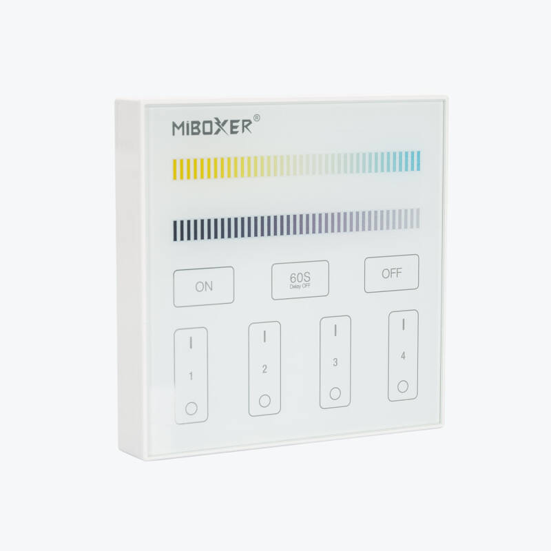 Immagine di Telecomando RF per Regolatore LED CCT 4 Zone MiBoxer B2