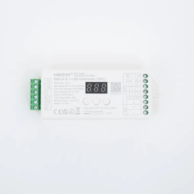 Controleur Variateur LED DL-X DALI 5 en 1 DT8 pour ruban Monochrome/CCT/RGB/RGBW/RGB+CCT 12/24V DC MiBoxer