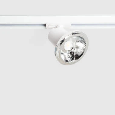 Spot à Douille sur Rail Monophasé Davos pour Ampoule LED GU10 AR111