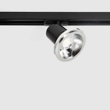 1-Phasenstromschiene Strahler Davos für GU10 AR111 LED-Glühbirne