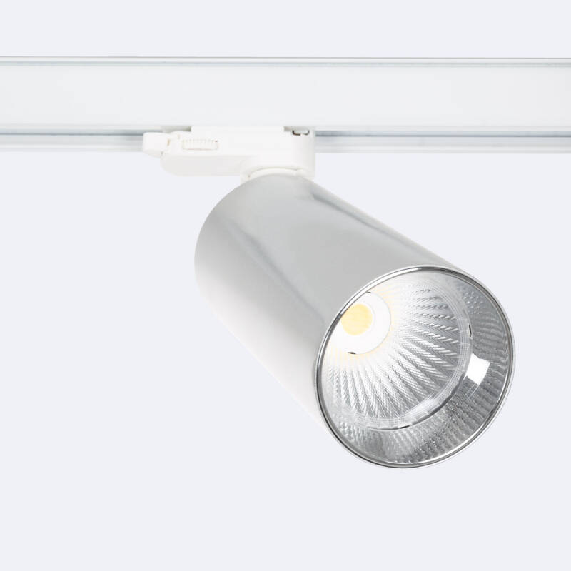 Immagine di Faretto LED per Binario Trifase 30W CCT Selezionabile Misoh