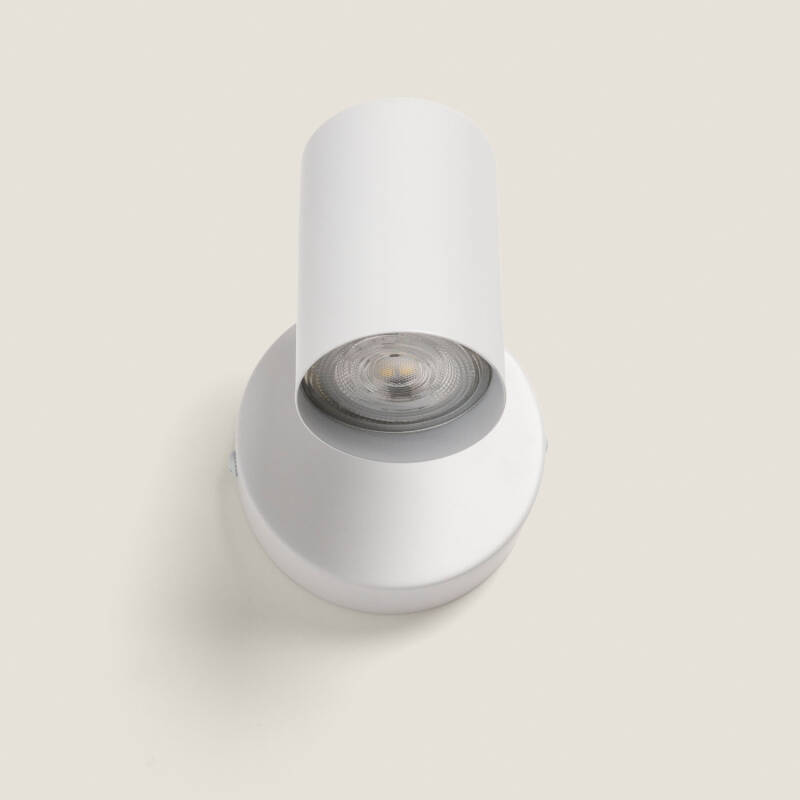 Image de Applique Murale Orientable Métal 1 Spot Albus Nero