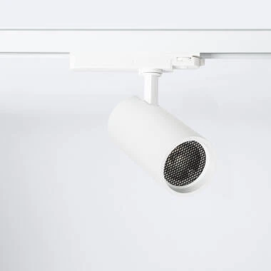 LED Track Spot Driefasig 30W Fasano Anti-verblinding Dimbaar Wit