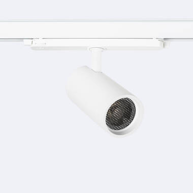 Lištový LED Reflektor Třífázový 30W Fasano Antireflexní Stmívatelný DALI Flicker-Free Bílý