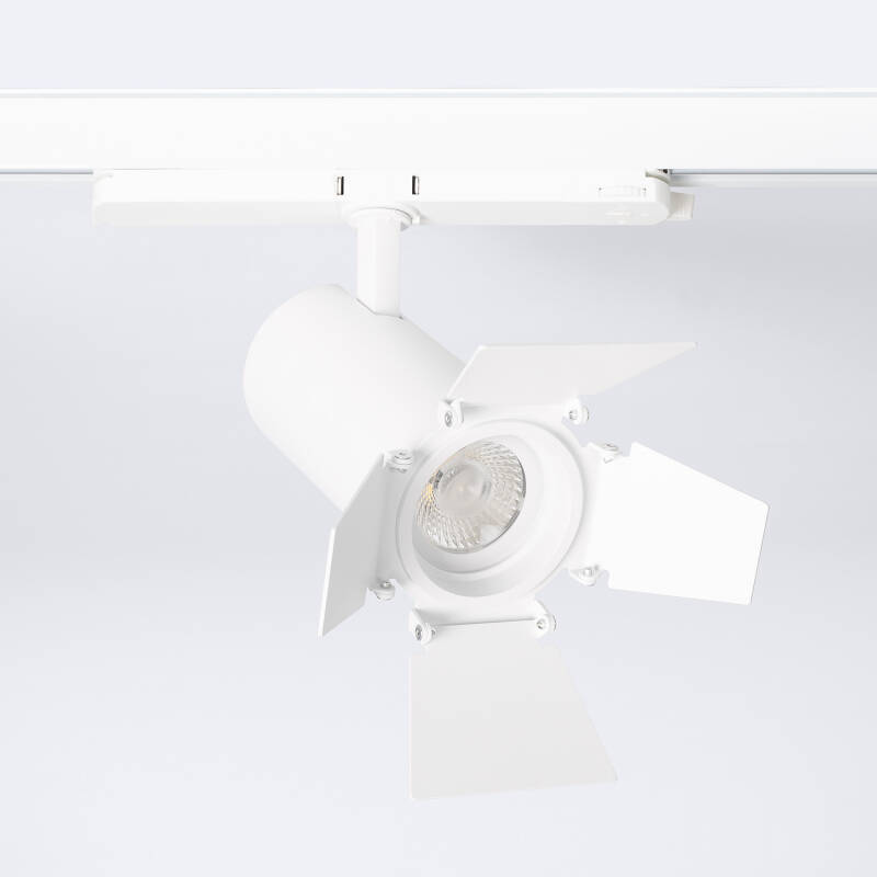 Obrázek Lištový LED Reflektor Třífázový 30W Fasano Cinema Stmívatelný DALI Flicker-Free Bílý