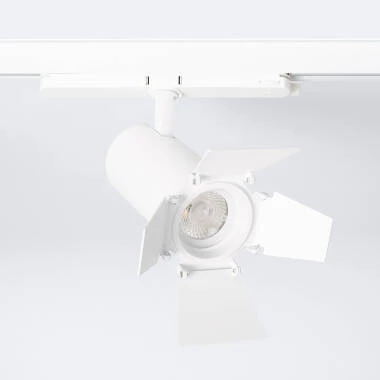 LED Track Spot Driefasig 30W Fasano Cinema Dimbaar DALI Wit