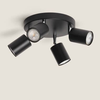 Albus Loft 4 Spot Directional LED Ceiling Light