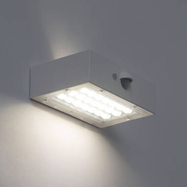 Bild von LED Wandleuchte Außen 3W Doppelseitige Beleuchtung mit PIR Sensor