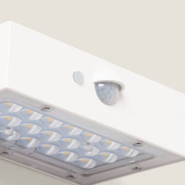 Bild von LED Wandleuchte Außen 3W Doppelseitige Beleuchtung mit PIR Sensor