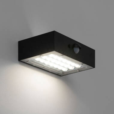 Afbeelding van LED-wandlamp 3W Outdoor Dubbelzijdige verlichting met PIR-sensor Karl Solar