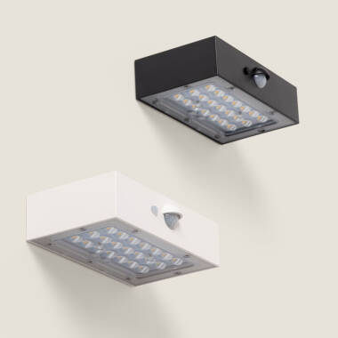 Afbeelding van LED-wandlamp 3W Outdoor Dubbelzijdige verlichting met PIR-sensor Karl Solar