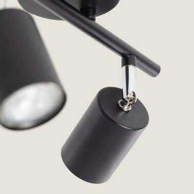 Image de Plafonnier Orientable Métal 2 Spots Albus Loft