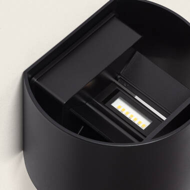 Bild von LED Wandleuchte Außen 6W Doppelseitige Beleuchtung Eros Curvy