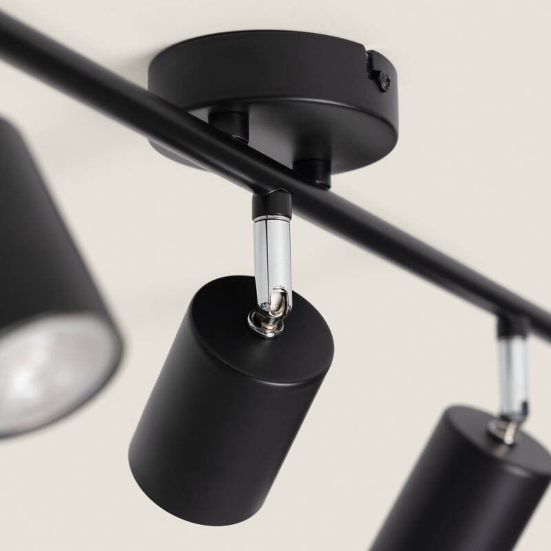Image de Plafonnier Orientable Métal 3 Spots Albus Loft