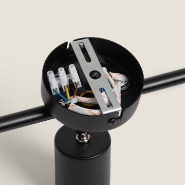 Image de Plafonnier Orientable Métal 3 Spots Albus Loft