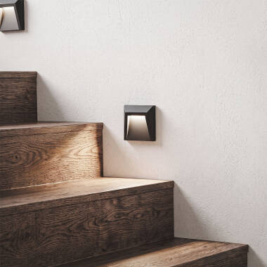 Balise LED Extérieure 1.5W en Saillie au Mur Clover