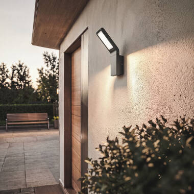 Immagine di Applique da Parete per Esterni LED 9,5W Alluminio Legacy