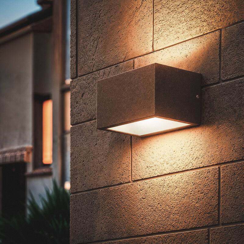 Bild von LED-Wandleuchte Aussen 9W Aluminium Doppelseitige Beleuchtung CCT Wählbar Sheffield