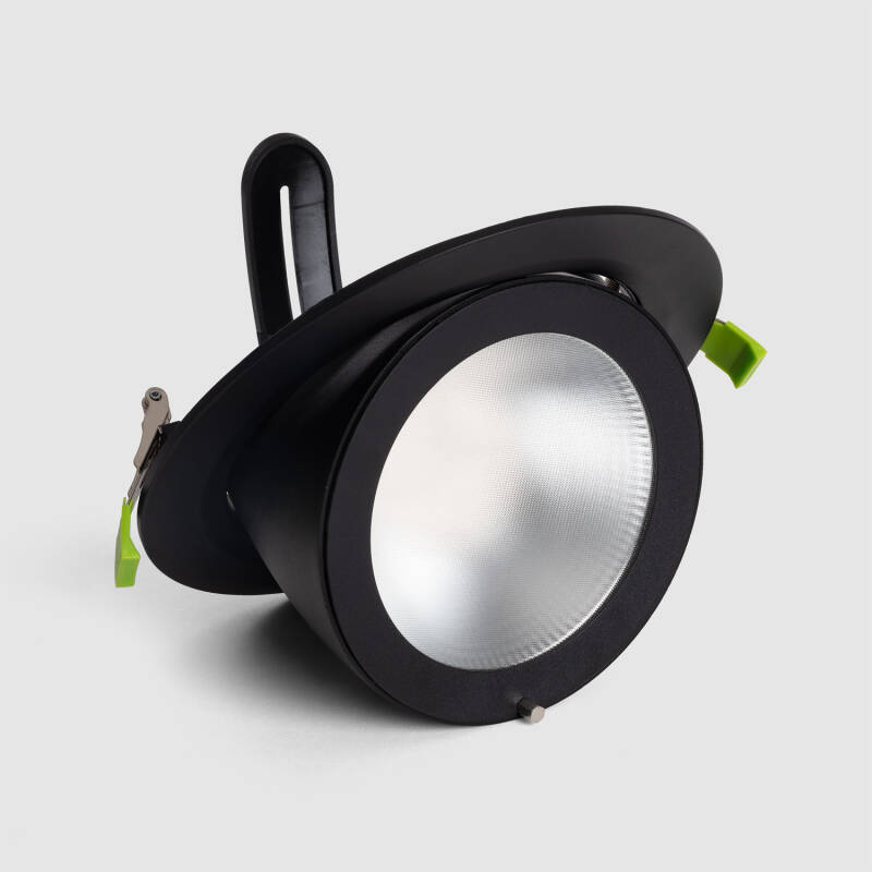 Bild von LED Downlight Strahler Rund Schwenkbar Chip OSRAM LIFUD Schnitt Ø 200 mm