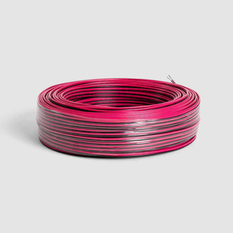 Bild von Elektrokabelschlauch Flach 2x0.5mm² für LED-Streifen Einfarbig