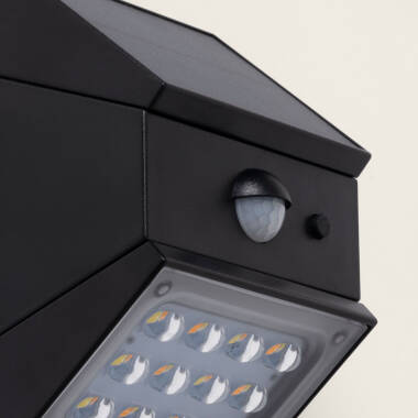 Afbeelding van Buitenwandlamp LED 2.5W met PIR-Bewegingssensor Twist Solar