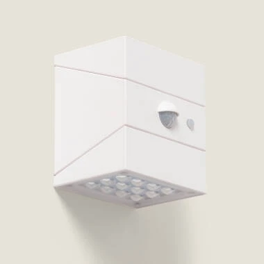 Image of Twist 2.5W Outdoor Solar LED Wall Light wit PIR & Twilight Motion Sensor