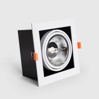 Downlight LED 12W Kardan AR111 Foro 165x165 mm