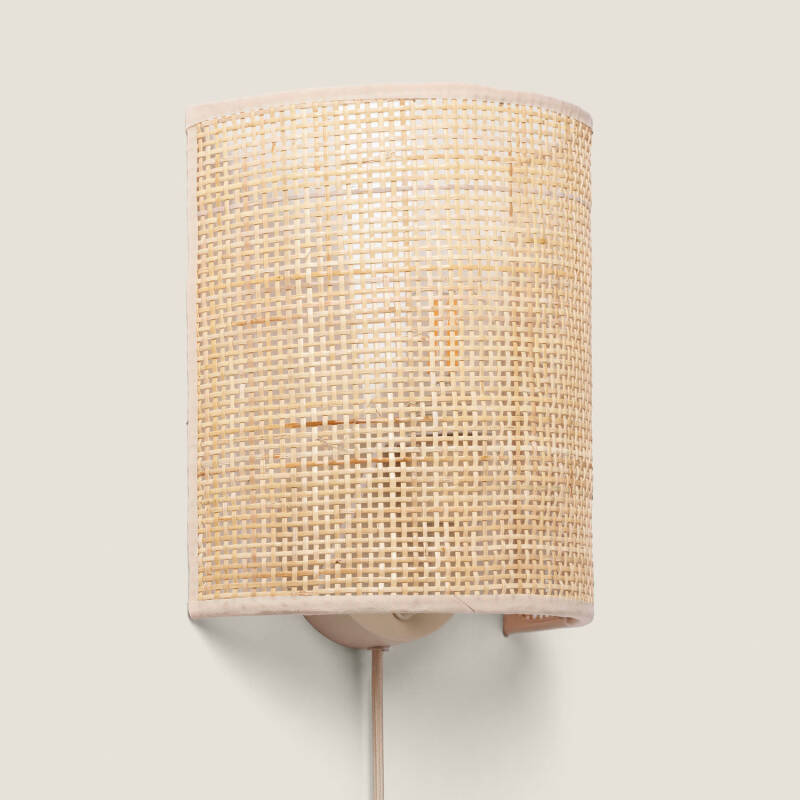 Immagine di Applique da Parete in Rattan Olea