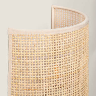 Immagine di Applique da Parete in Rattan Olea