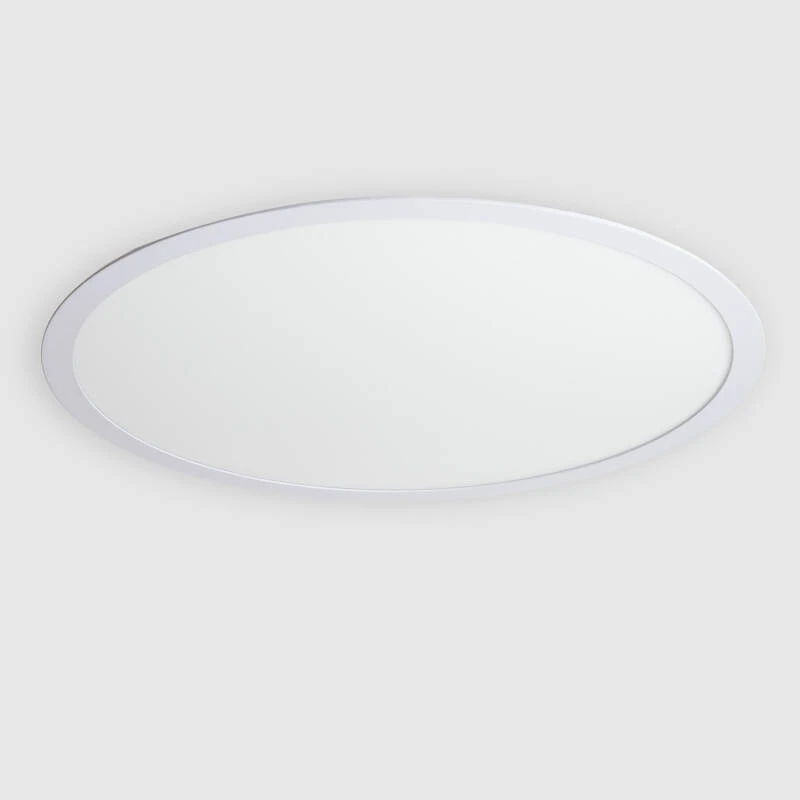 Image de Dalle LED 48W Ronde Extra-Plate Coupe Ø 585 mm