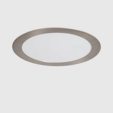 Downlight LED 18W Circolare SuperSlim Foro Ø 205mm Argento