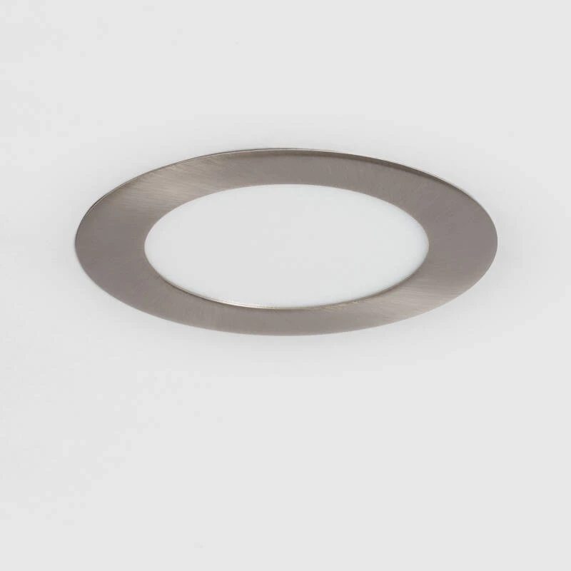 Image of Round SuperSlim 6W LED Downlight Ø110mm in Silver