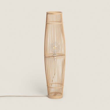 Lampada da Terra in Carta Intrecciata Mahali