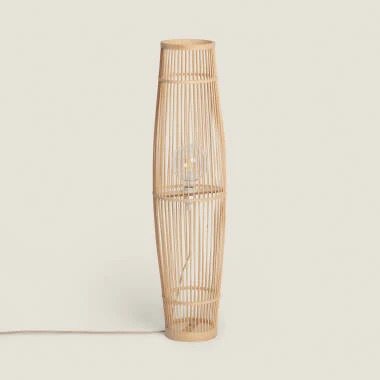Lampadaire Papier Tressé Mahali
