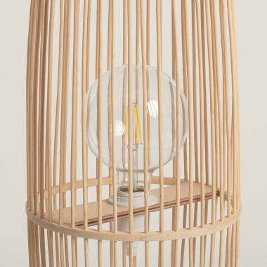 Afbeelding van Staande lamp Gevlochten Papier Mahali