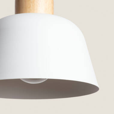 Image of Wawak Metal & Wood Pendant Lamp