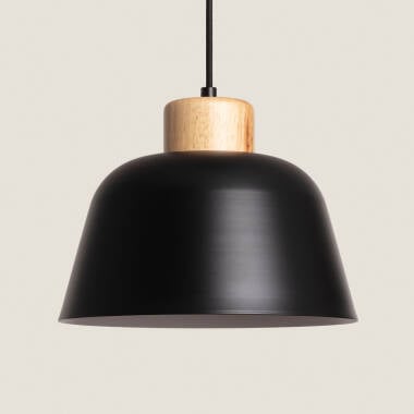 Wawak Metal & Wood Pendant Lamp