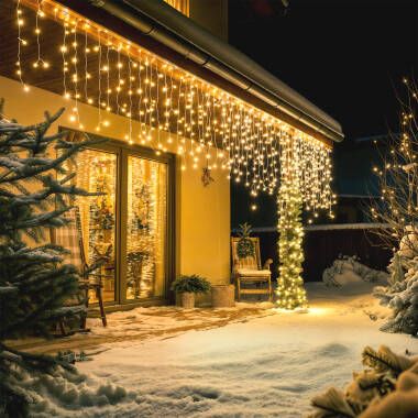 Bild von LED Lichterkettenvorhang Short