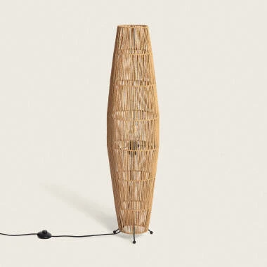 Lampadaire Papier Tressé Mahali