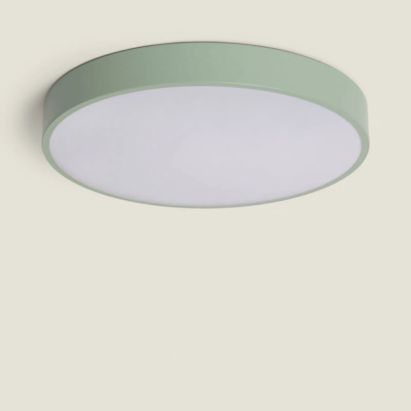 Image of Dari Ring Round Metal LED Ceiling Light