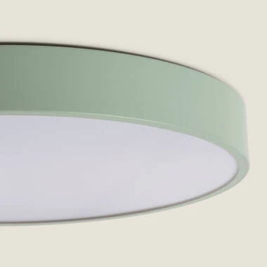 Image of Dari Ring Round Metal LED Ceiling Light