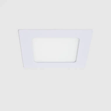 LED Downlight Vierkant SuperSlim 6W  Zaagmaat 105x105 mm