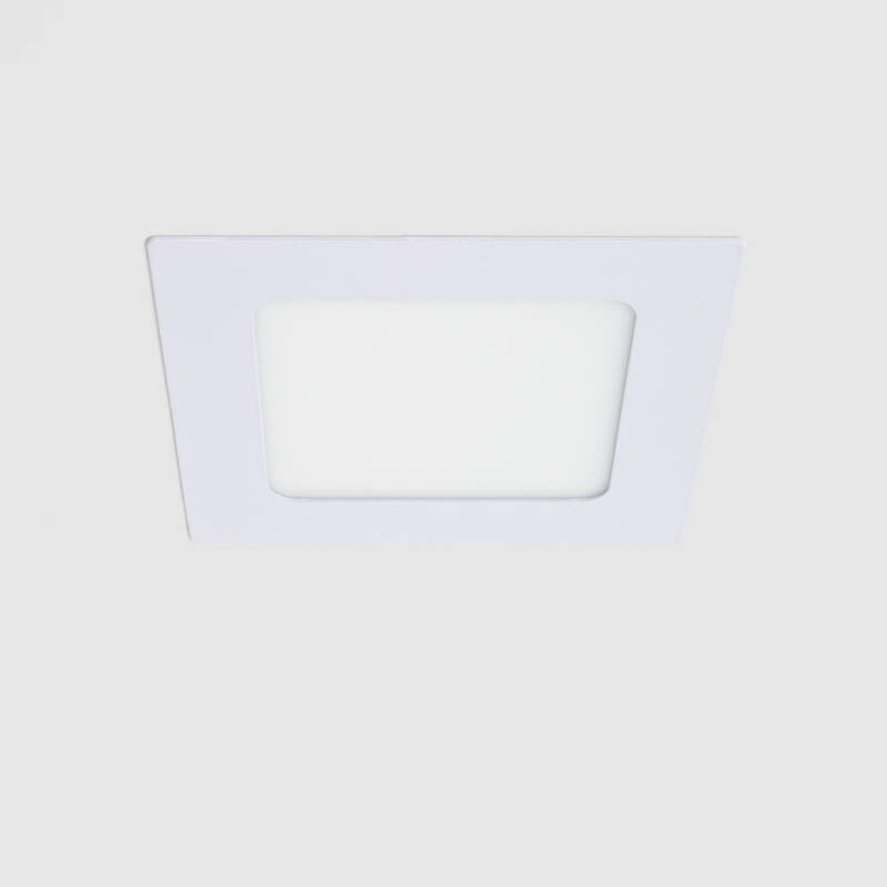 Image of Square SuperSlim 6W LED Downlight 105x105mm Cut Out