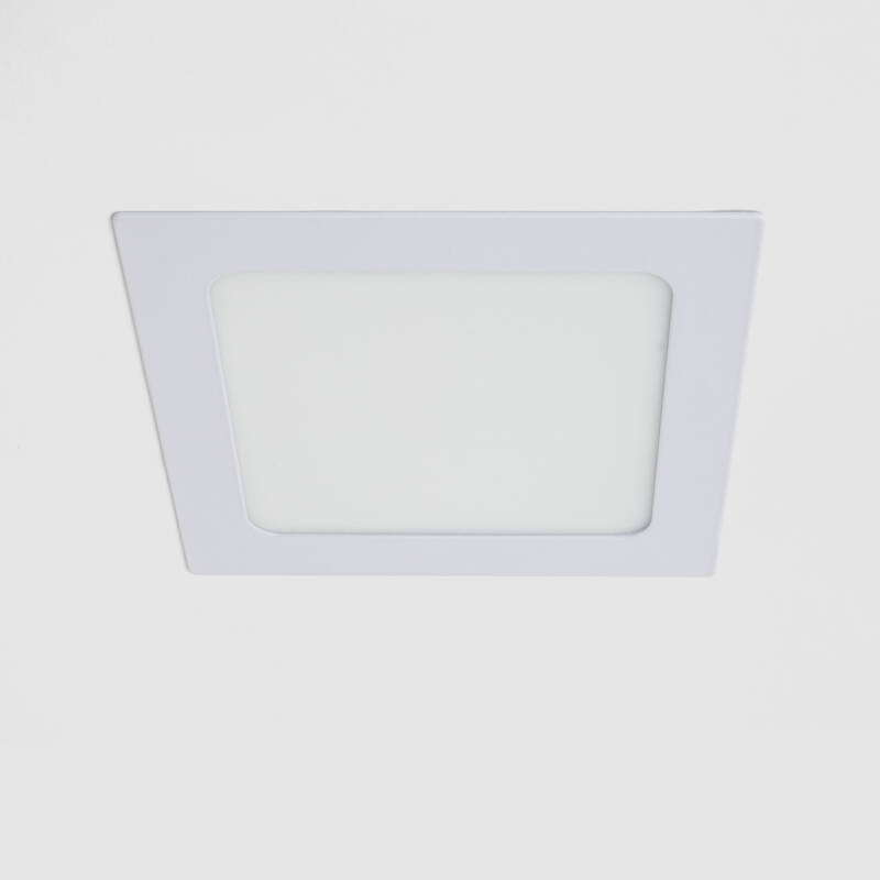 Immagine di Pannello Downlight LED 9W Quadrato SuperSlim Foro 135x135mm