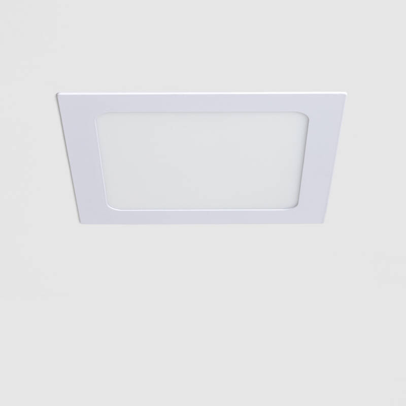 Image of Square SuperSlim 12W LED Downlight 155x155mm Cut Out LIFUD