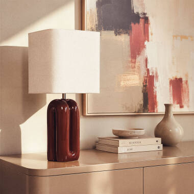 Lampada da Tavolo in Ceramica Vero